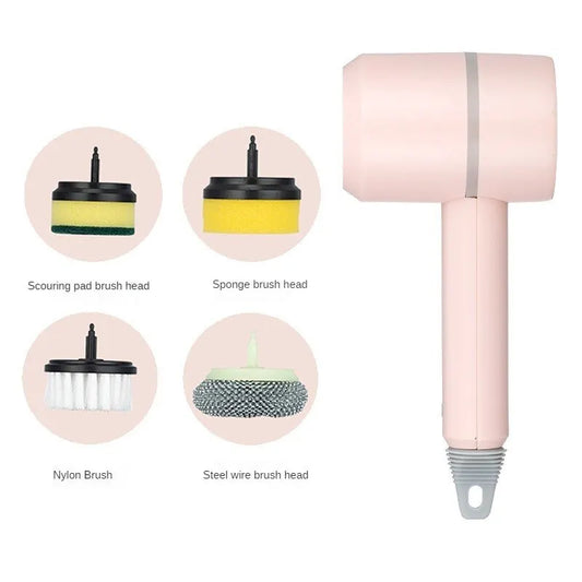 PowerScrub 6-in-1 Pink